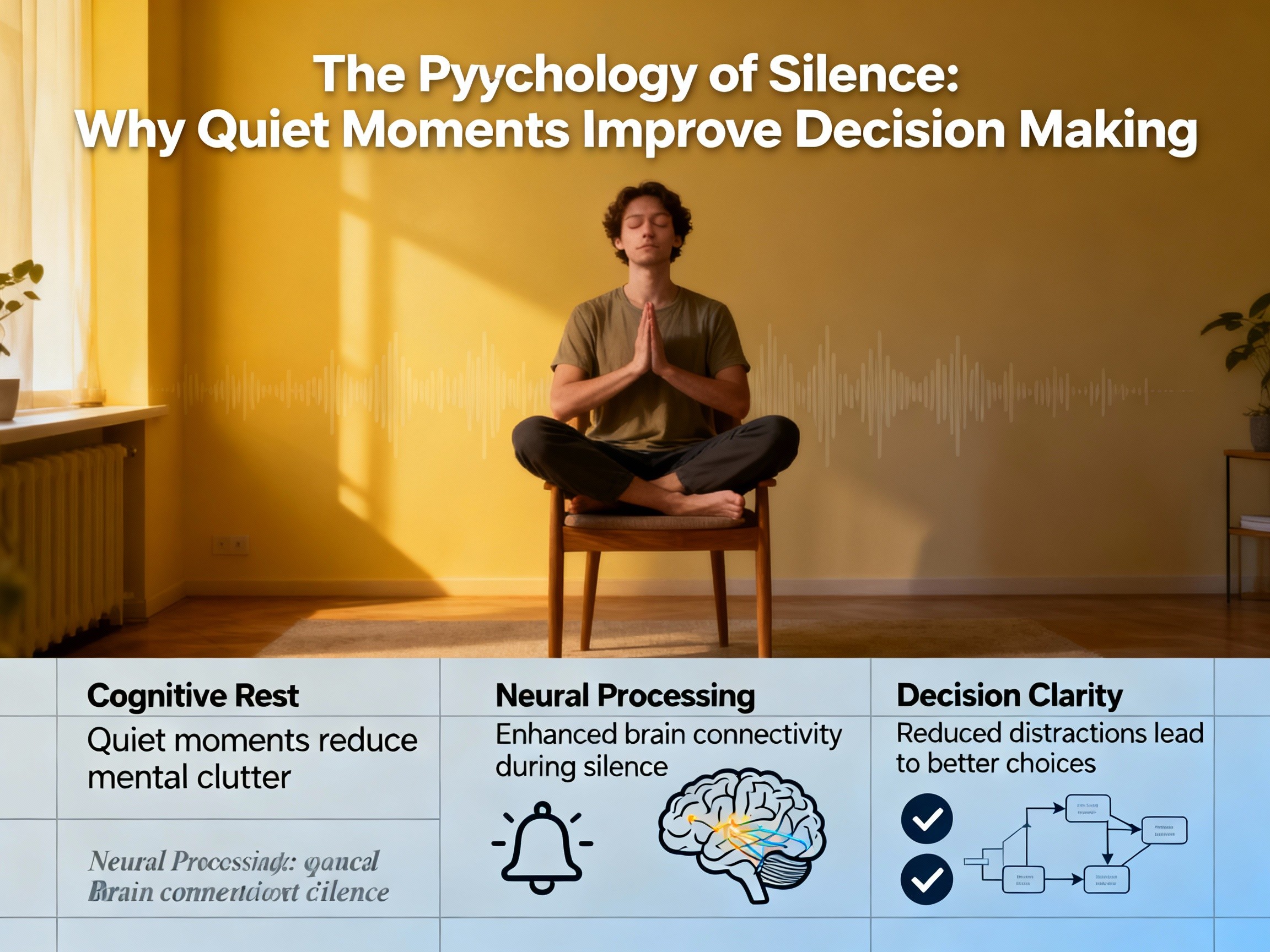 The Psychology of Silence: Why Quiet Moments Improve Decision Making